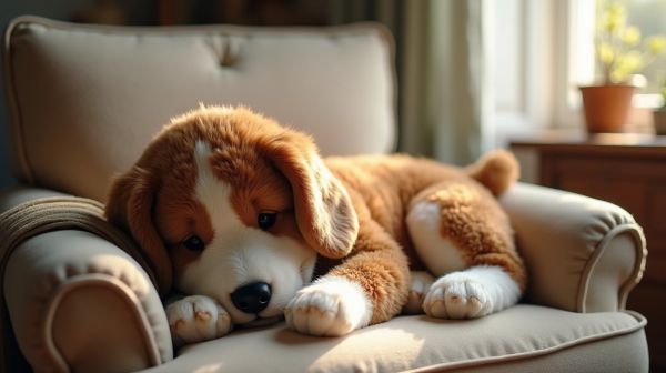 Rendez dodo confortable avec un coussin chien déhoussable